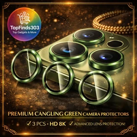 3Pcs Camera Lens Protector Aluminum Metal + Tempered Glass for iPhone 11-16 Pro