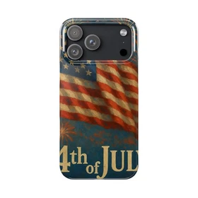 4th Of July Slim Phone Case &mdash; Patriotic Phone Tough Case For Iphone 