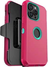 For iPhone 14 Pro Max/14/14 Plus Case Heavy Duty Shockproof Cover / Holster Clip