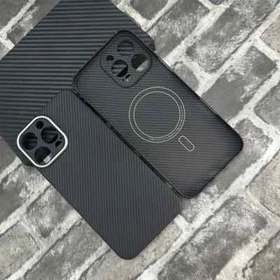 Real Carbon Fiber Phone Case For iPhone 16 ProMax/16pro Aramid Fiber Ultra-Thin