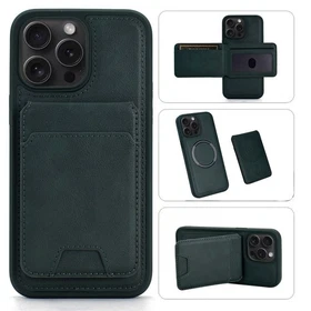 For iPhone 16 Pro Max 15 14 13 12 Phone Case Leather Magnetic 2in1 Detachable