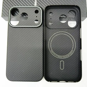 Aramid Carbon Fiber Magsafe Case Fo iPhone 17 Pro Max Air Woven Ultra Thin Cover