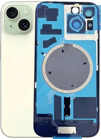 Back Glass replacement for iPhone 14,15,16,17 series with Metal or Magnet or NFC