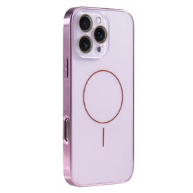 For iPhone 11 12 13 14 15 16 17Pro Max Shockproof Metal Case Mag Safe Lens Cover