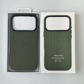 Magnetic Case for iPhone 17 Pro Max, Cloth Style with AI Button Cutout