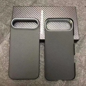For iPhone 17Air Magnetic Real Aramid Carbon Fiber Protective Case