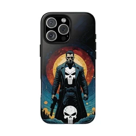 Punisher Marvel Tough Case For IPhone ,Phone Cover Protective