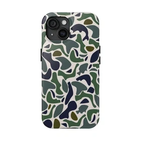 Fishing Camo Impact Resistant, Fishing Gifts Phone Tough Case For IPhone