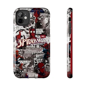 Spider-Man Superhero comic Phone Tough Case For Iphone