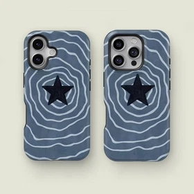 Y2K Star Collage Phone Case Celestial Patchwork iPhone 11-17