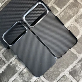 Aramid Carbon Fiber Ultra Slim Shockproof Case Cover f iPhone 17 Pro/ 17 Pro Max