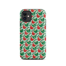 Mickey Ornament Christmas Tough Case For IPhone , Phone Cover Protective