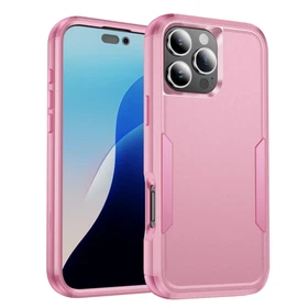 For iPhone 16 Pro Max 15 14 13 12 11 Shockproof Rubber Case Hybrid PC Hard Cover