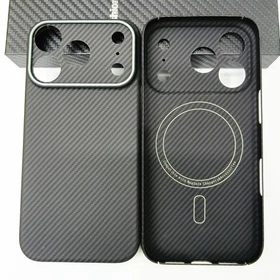 Aramid Carbon Fiber Magsafe Case Fo iPhone 17 Pro Max Air Woven Ultra Thin Cover