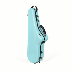 Crossrock Tenor Saxophone Fiberglass Case with Backpack Straps