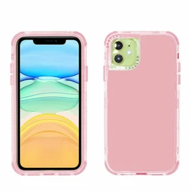 For iPhone 14 15 16 17 Pro Max 13 12 11 7 Shockproof Hybrid Bumper Soft TPU Case
