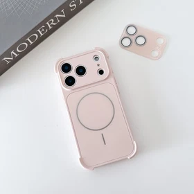 Mag Safe Case Lens Cover For iPhone 16 15 14 13 12 Pro Max Turn to 17 Pro Max