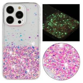 Fr iPhone 16 Pro Max 15 14 13 12 11 Sparkling Glitter Shockproof Slim Case Cover