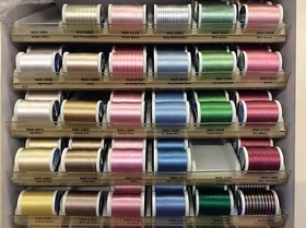 SULKY 40W RAYON EMBROIDERY THREAD-(KING 850 YARDS)-VARIOUS COLORS-COLLECTION 1 