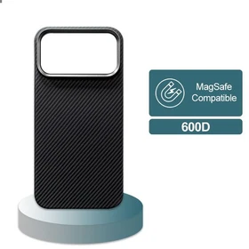 Real Carbon Fiber Case for iPhone 17 Pro Max Aramid Magsafe Magnetic Phone Cover