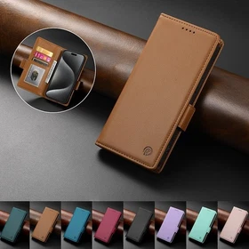 For iPhone 16 Pro Max 15 14 13 12 11 8 7 XR XS Cover Phone Case Leather Wallet