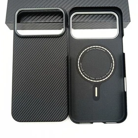 Aramid Carbon Fiber Magsafe Case Fo iPhone 17 Pro Max Air Woven Ultra Thin Cover