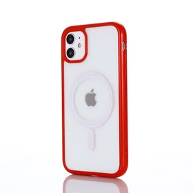 For iPhone 13 14 Pro Max Magsafe Magnetic Clear Case Hard Cover,Screen Protector