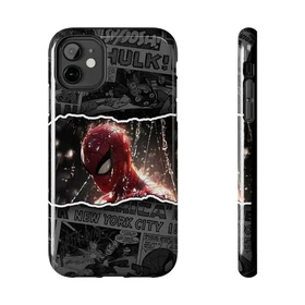 Superhero Tough Phone Cases: Durable Spider-Man Phone Tough Case For Iphone