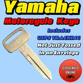 1980-83 Yamaha Motorcycle keys cut to code key codes A34344-A44331