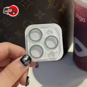 ✅ 1PC Bling Glitter Lens Protector For iPhone 16 15 14 13 12 Pro Max Diamond Fra