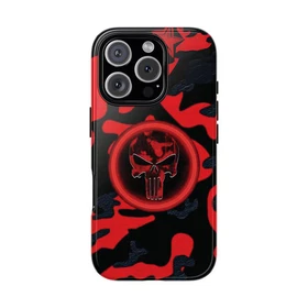 Punisher Skull Tough Case For IPhone ,Phone Cover Protective