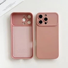 For iPhone 17 Pro Max Air 16 15 14 Liquid Silicone Microfiber Lining Matte Case
