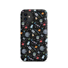 Star Wars Black Tough Case For IPhone , Phone Cover Protective