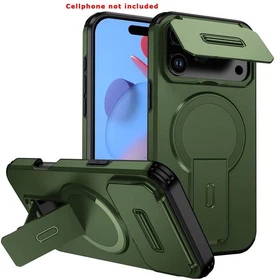 Durable Shockproof Stand Camera Protector Case Fits iPhone 17 Pro & 17 Pro MAX