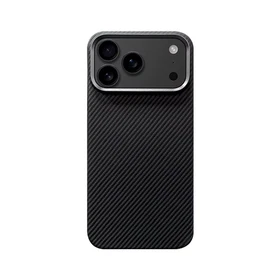 Ultra Thin Real Aramid Carbon Fiber Case for iPhone 17 Series MagSafe
