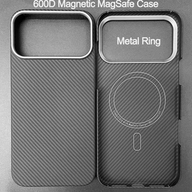 For iPhone 17 Pro/17 Air/17 Pro Max/17 Magnetic Aramid Fiber Case MagSafe Cover
