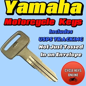 1980-83 Yamaha Motorcycle keys cut to code key codes C34344-C44331