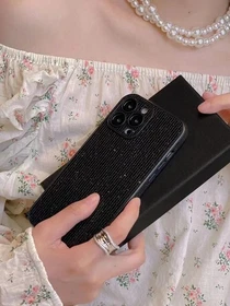 Rhinestone Protective Phone Case Cover For iphone 17 promax 16 15 14 13 12 11