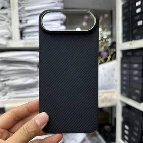 Super Luxury 600D Real Carbon Fiber Magnetic Back Case Cover For iPhone 17 Air