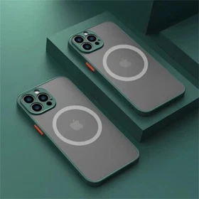 Shockproof Armor Magnetic Matte Case Cover For IPhone 16 15 14 13 12 11 Pro Max
