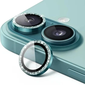 Glitter Bling Metal Ring Camera Lens Protector For iPhone 17 16 15 14 13 Pro Max