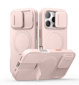 SURITCH Case for iPhone 12 13 14 15 16 Pro Max Plus 16e Series with Camera Cover