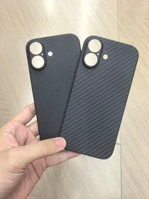 Luxury Real Carbon Fiber Hard Cover Phone Case for iPhone 17