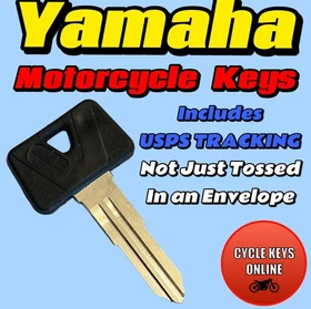 1980-1983 Yamaha Motorcycle keys cut to code key codes E34344-E44331