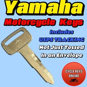 1980-83 Yamaha Motorcycle keys cut by code to key codes B34344-B44331