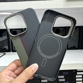 Carbon Fiber Magsafe Case For  iPhone 14 15 Pro Max Ultra Genuine