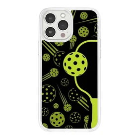 Pickleball HD Phone Case Compatible with Apple iPhone 14 Models