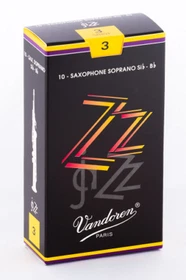 Vandoren ZZ Jazz Soprano Sax Reeds - 10 Per Box