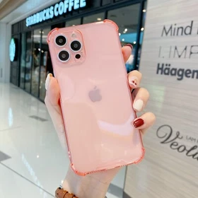 For iPhone 16 Pro Max 15 14 13 12 11 Drop-Proof On All Four Corners Phone Case