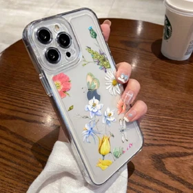 For iPhone 15 14 13 12 11 Pro Max 7 8 Plus XS Max XR Clear Shockproof Case Cover